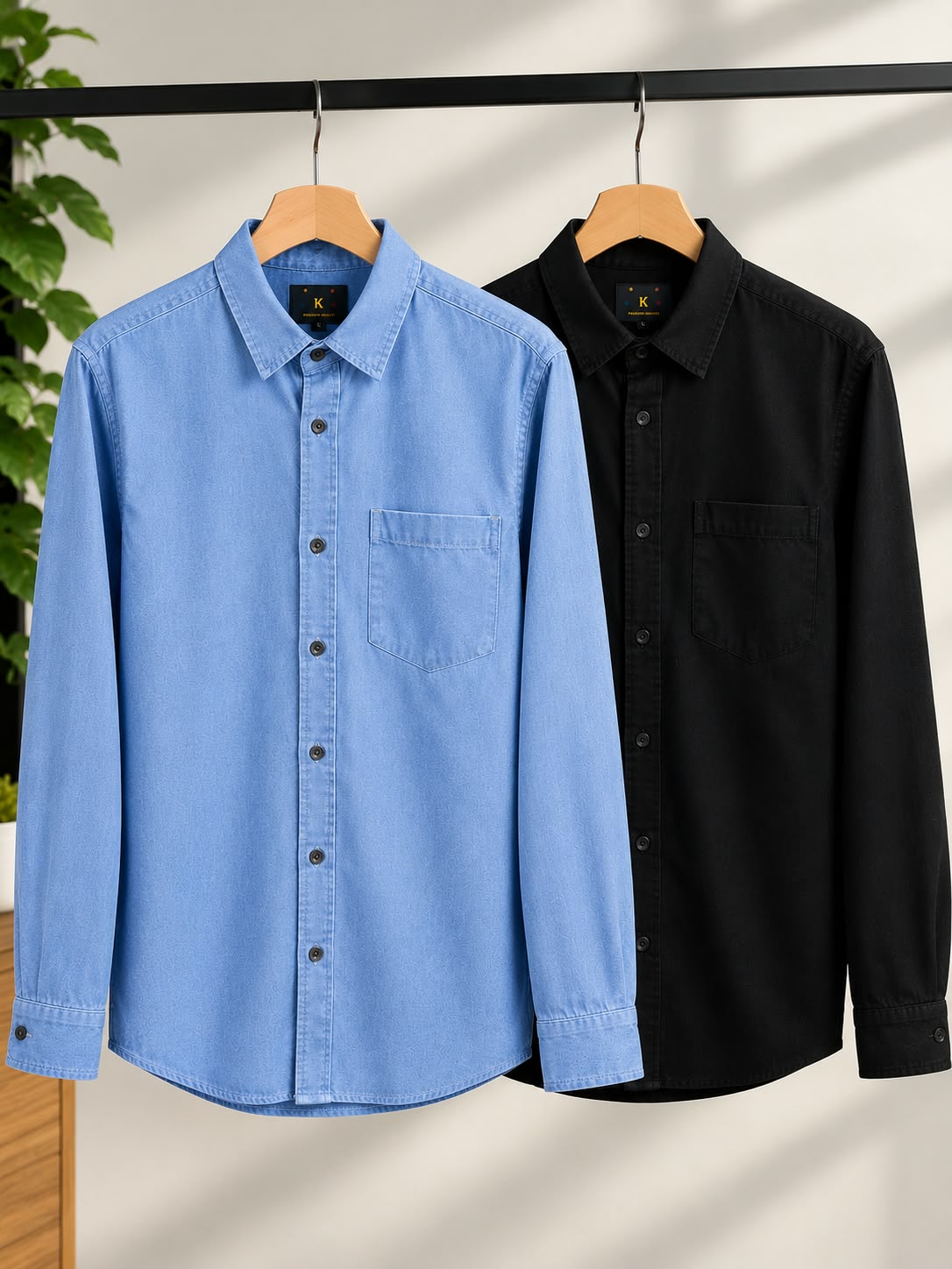 Men’s Premium Denim Shirts Combo
