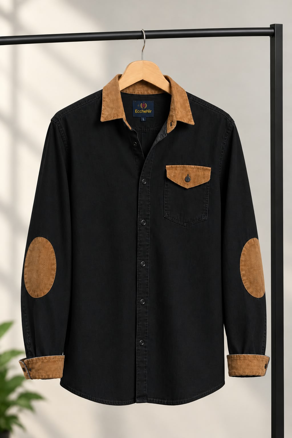 Men's Premium Western Denim Shirt