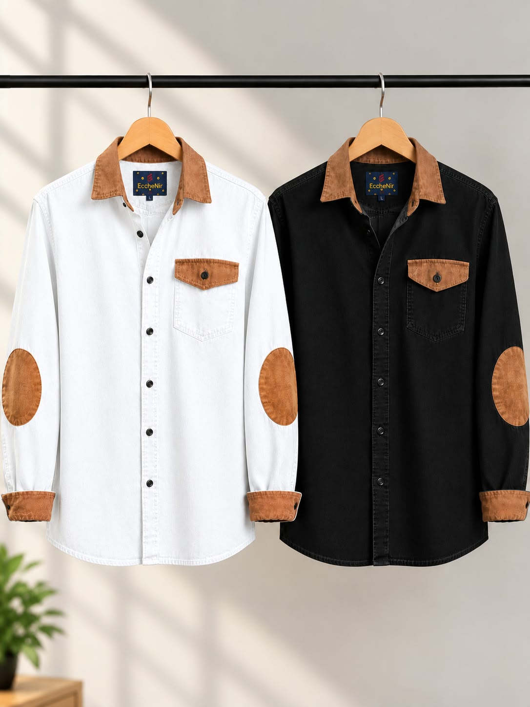 Men's Premium Western Denim Shirts Combo