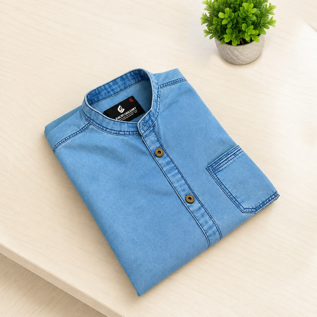 Men's Premium Denim Shirt