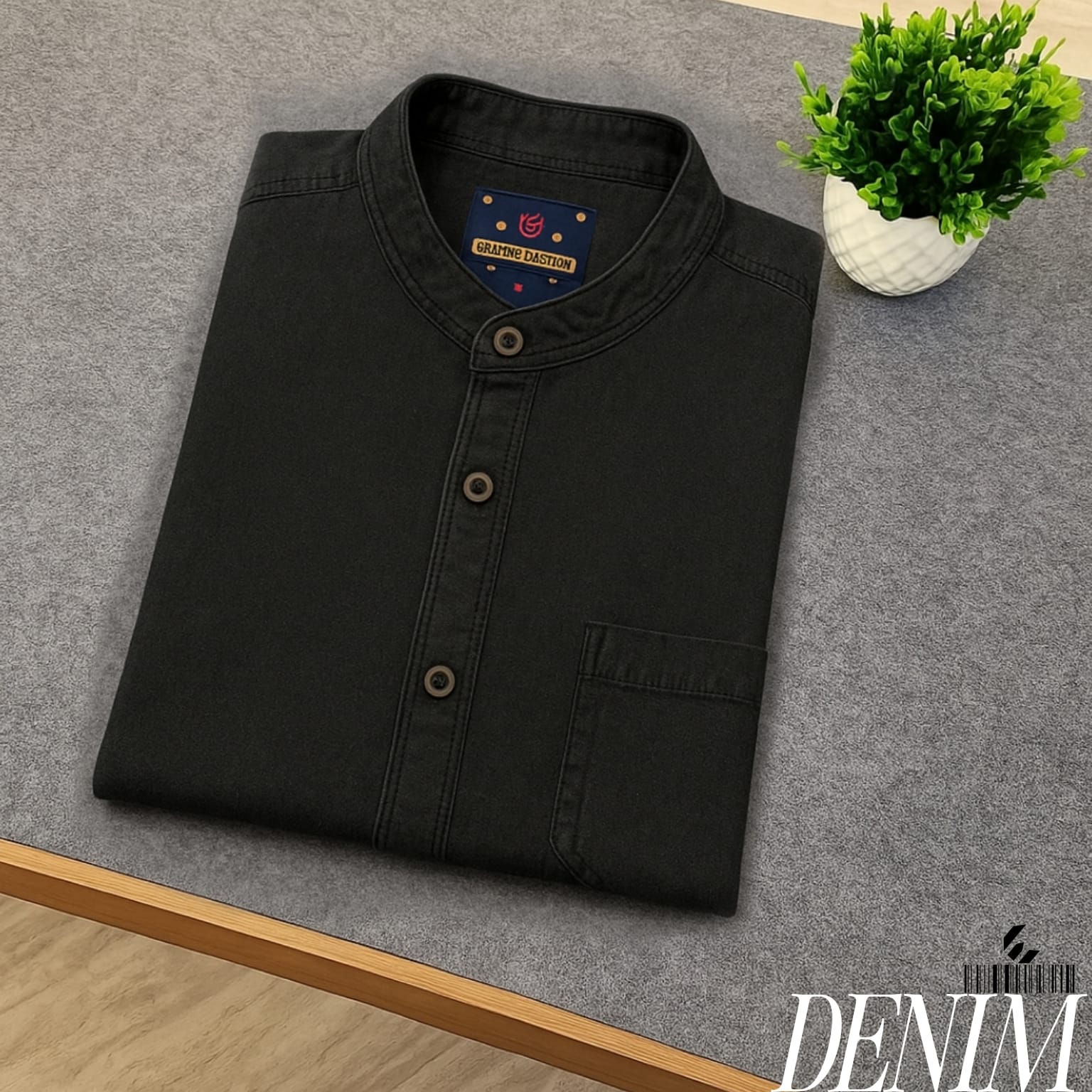 Men's Premium Denim Shirt