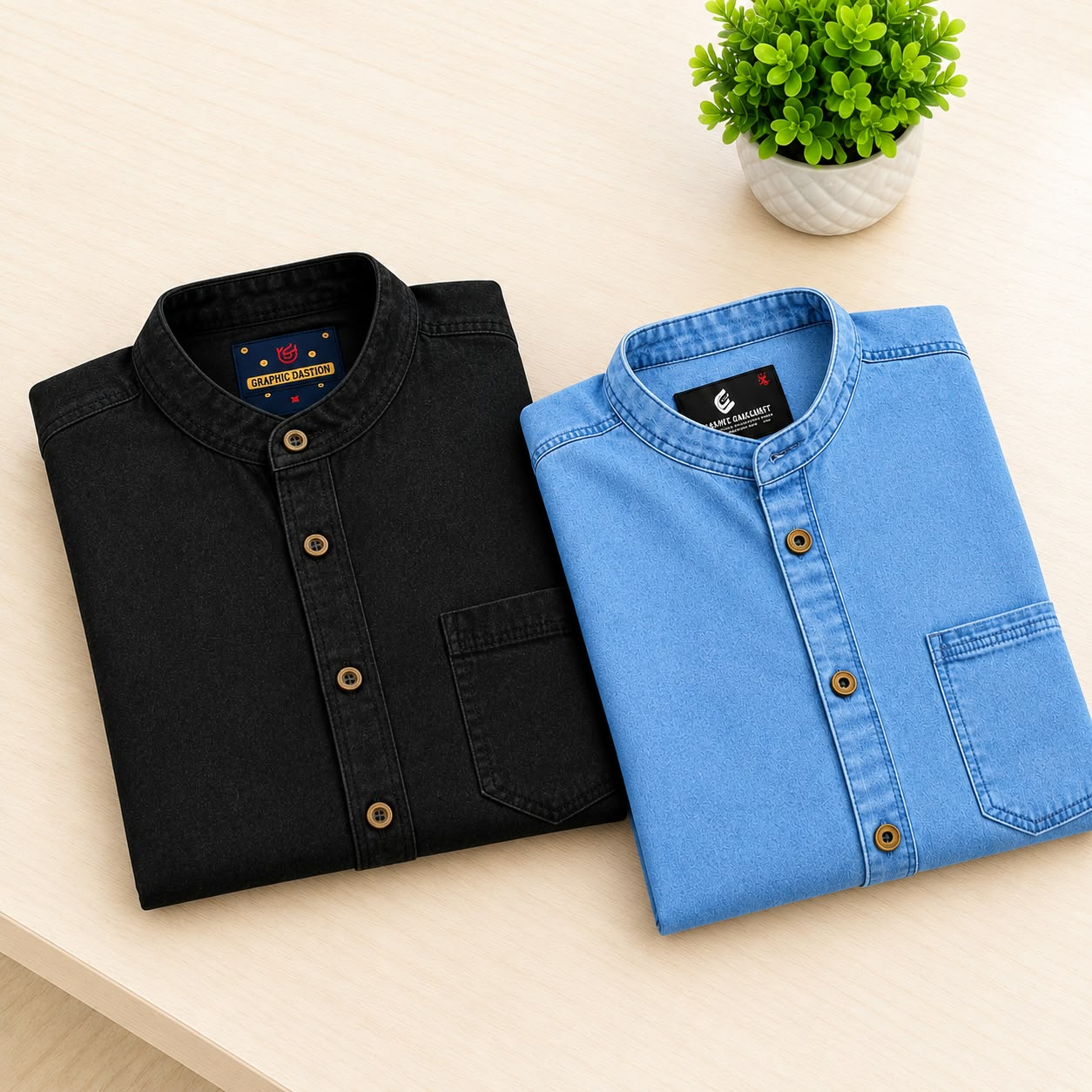 Men's Premium Denim Shirts Combo