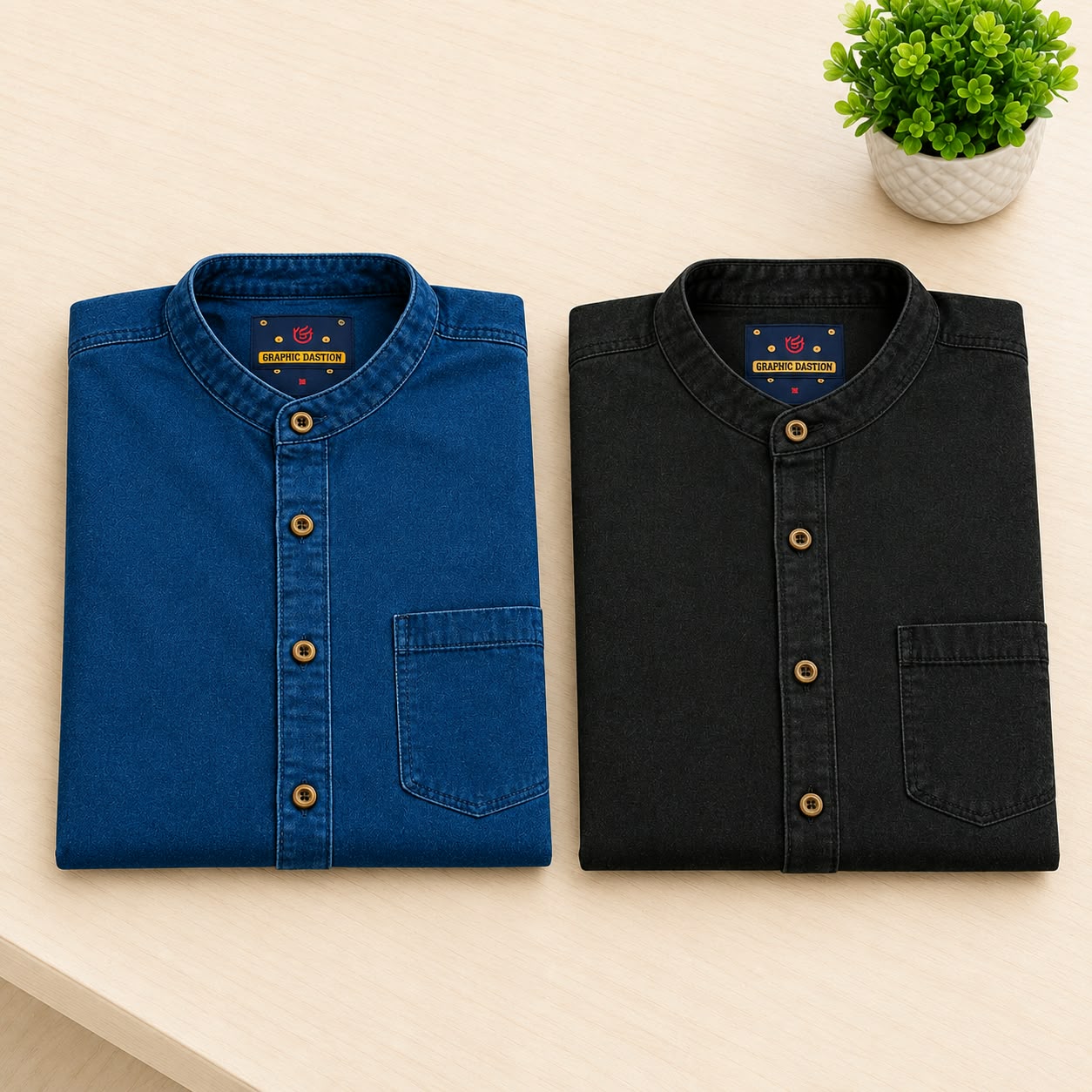 Men's Premium Denim Shirts Combo
