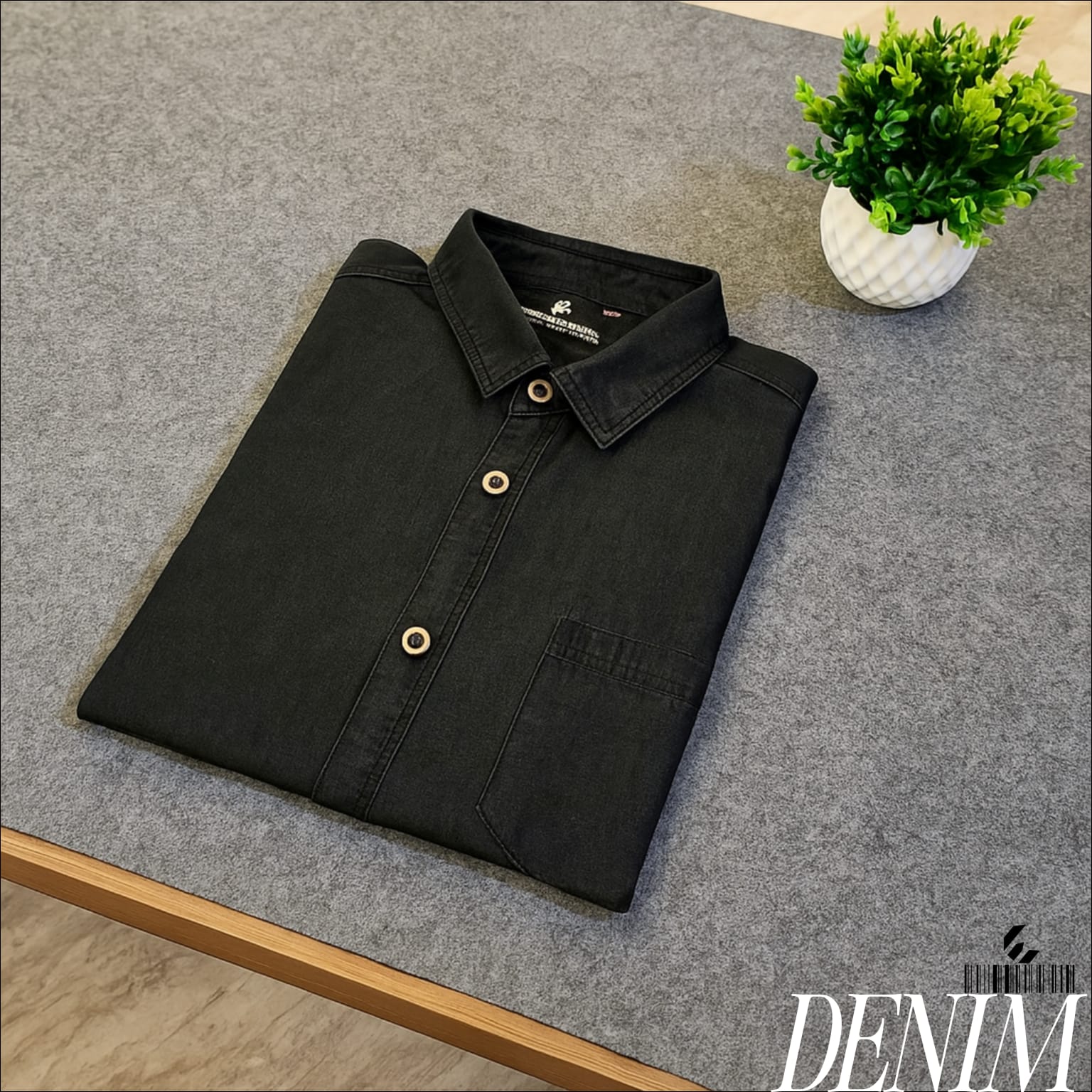 Men's Premium Denim Shirt