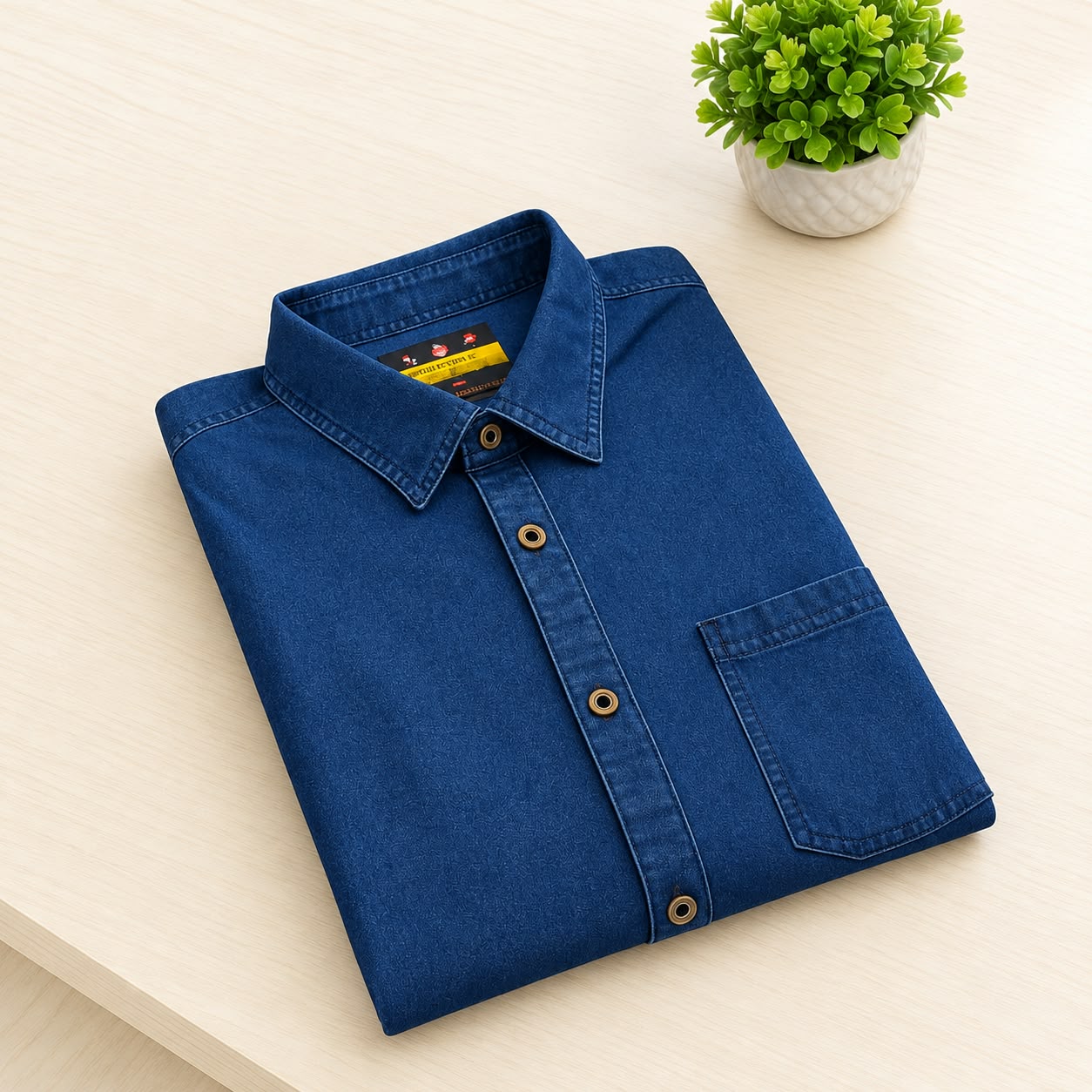 Men's Premium Denim Shirt