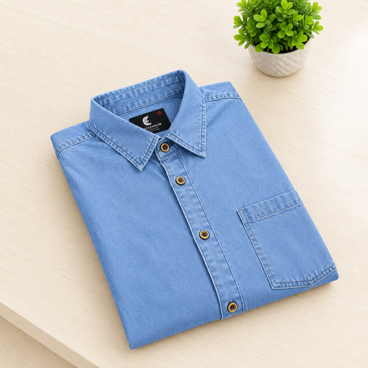 Men's Premium Denim Shirt